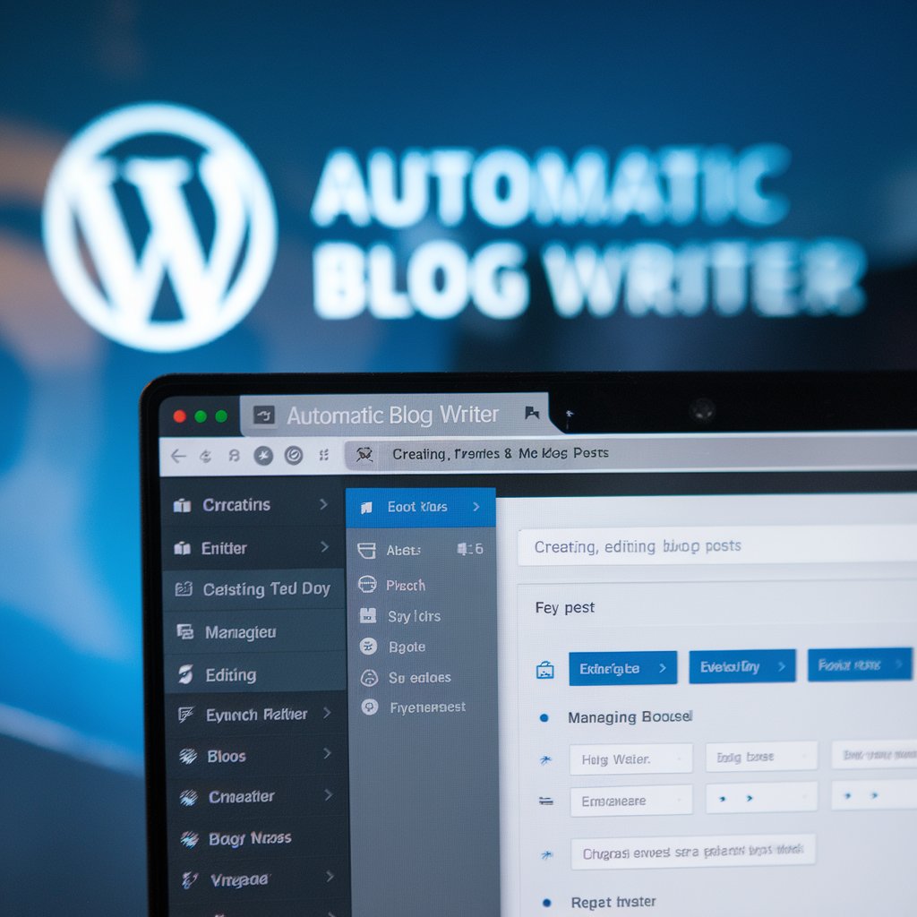 WordPress Automatic Blog Writer (via Gemini)