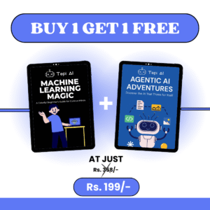 AI Essentials Bundle: Machine Learning Magic & Agentic AI Adventures Ebooks