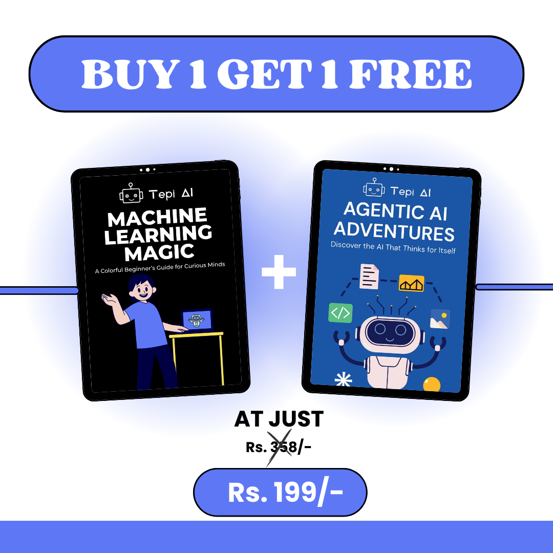 AI Essentials Bundle: Machine Learning Magic & Agentic AI Adventures Ebooks