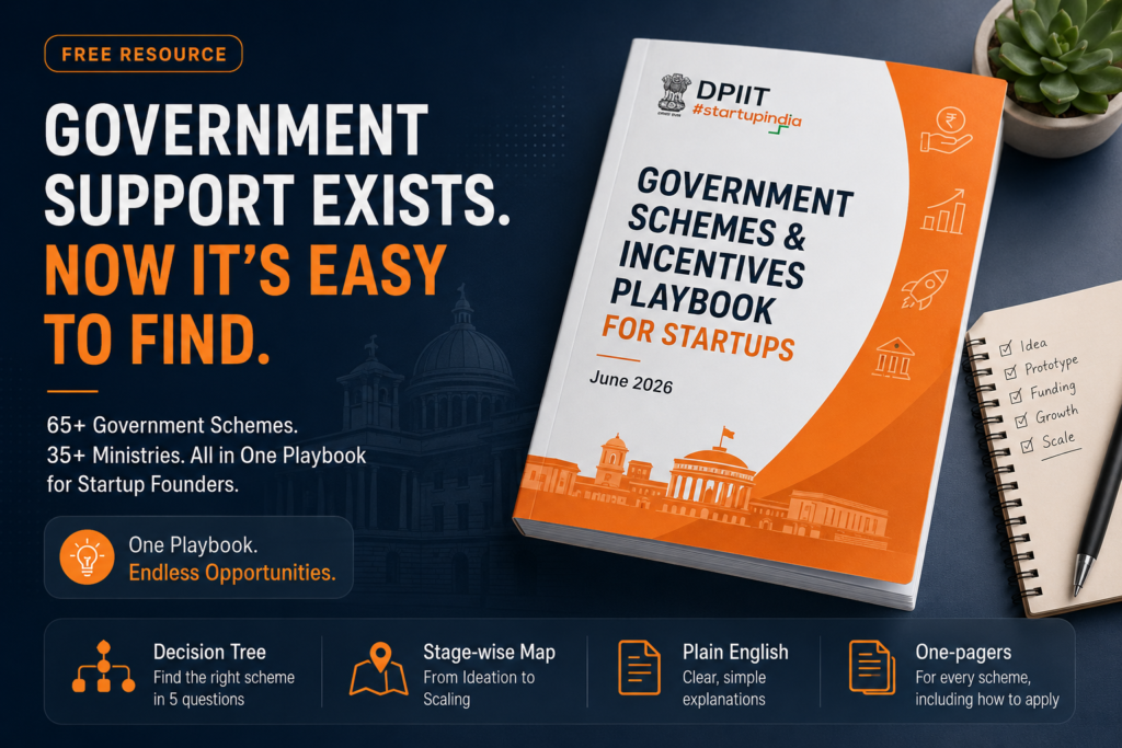 This Free Government Playbook Could Save Founders Months of Research