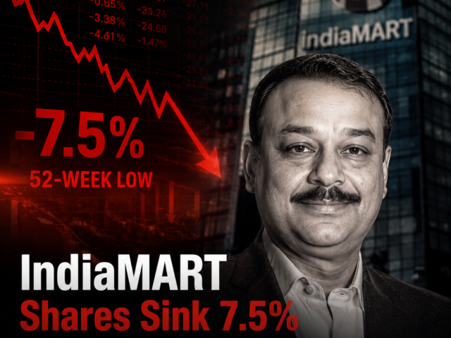 IndiaMART’s Stock Crash Reveals a Problem Most Founders Ignore