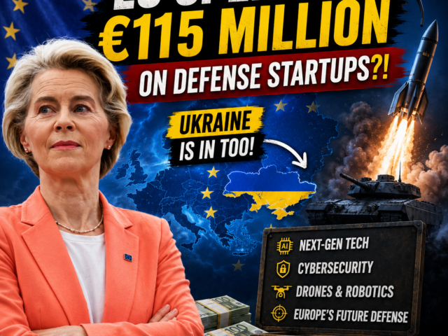 Europe Is Spending €115 Million on Startups. Here’s Why?